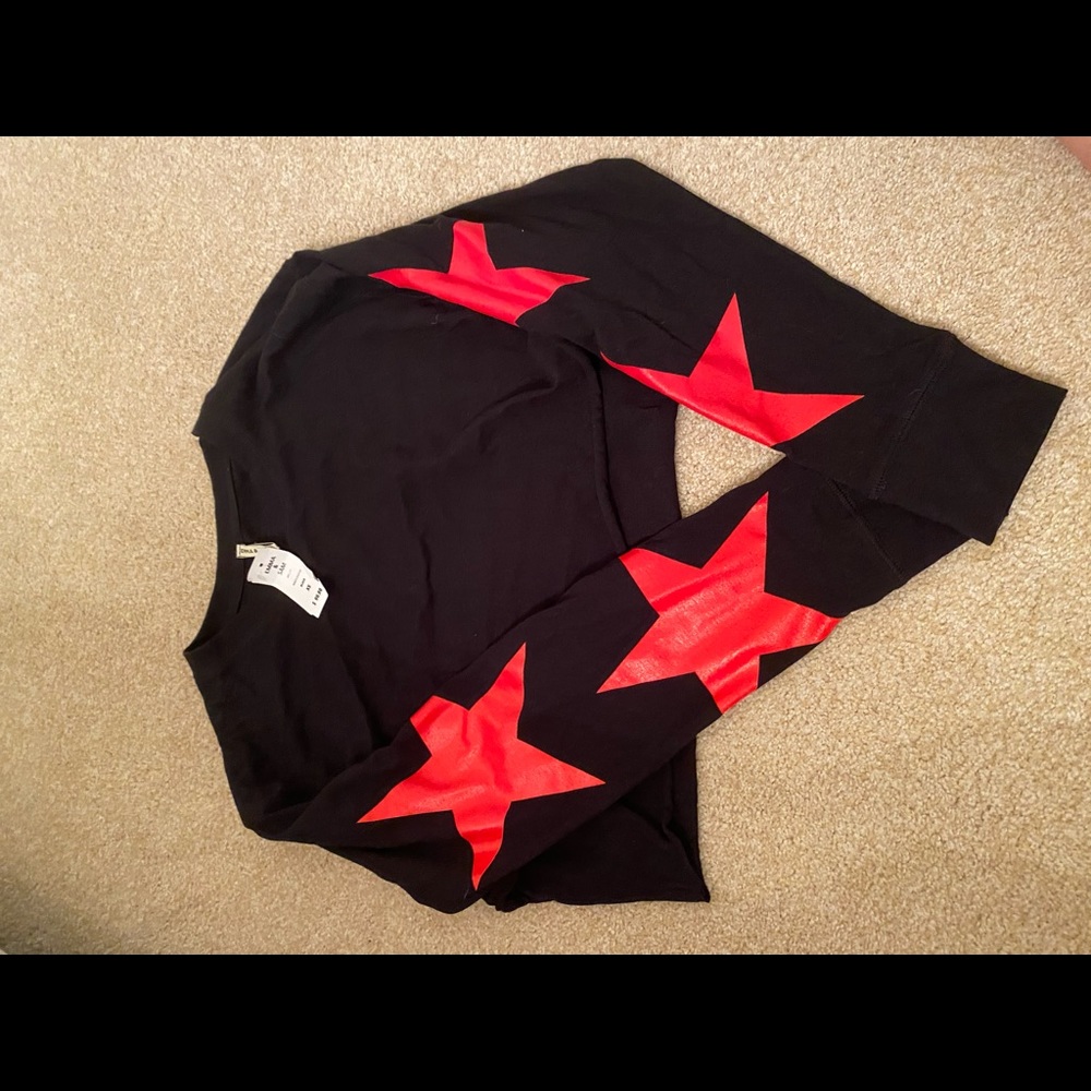 LF the brand black crop top